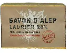 De Online Drogist Aleppo soap co savon d'alep zeep met 20% laurier 200gr aanbieding