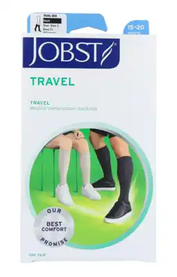 De Online Drogist Jobst travel socks zwart 41-42 1pr aanbieding