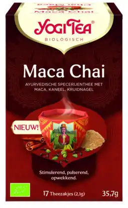 De Online Drogist Yogi tea maca chai 17st aanbieding