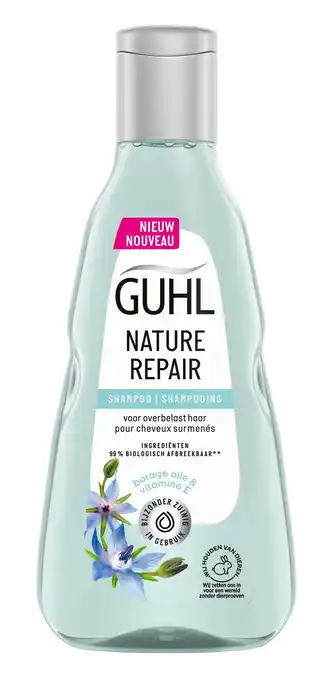 De Online Drogist Guhl nature repair shampoo voor beschadigd haar 250ml aanbieding