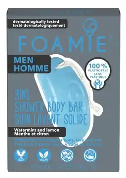 De Online Drogist Foamie shampoo & shower bar men 90gr aanbieding