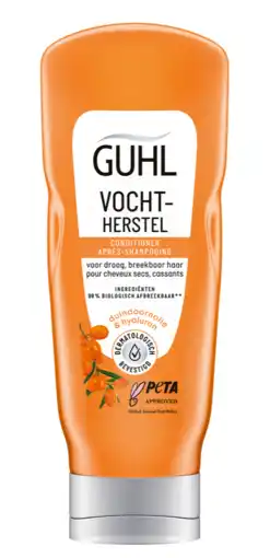 De Online Drogist Guhl vochtherstel verzorgende conditioner voor droog, broos en overbelast haar 200ml aanbieding