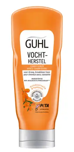 De Online Drogist Guhl vochtherstel verzorgende conditioner voor droog, broos en overbelast haar 200ml aanbieding