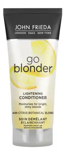 De Online Drogist John frieda sheer blonde go blonder conditioner 75ml aanbieding