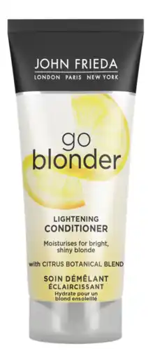 De Online Drogist John frieda sheer blonde go blonder conditioner 75ml aanbieding