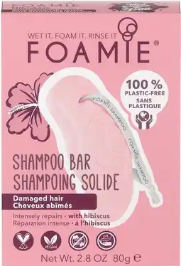 De Online Drogist Foamie shampoo bar hibiskiss 80gr aanbieding
