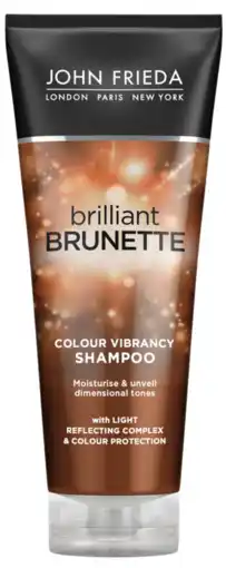 De Online Drogist John frieda brilliant brunette colour vibrancy shampoo 250ml aanbieding