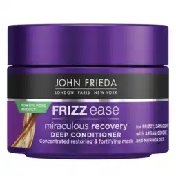 De Online Drogist John frieda frizz ease miraculous recovery deep conditioner 250ml aanbieding