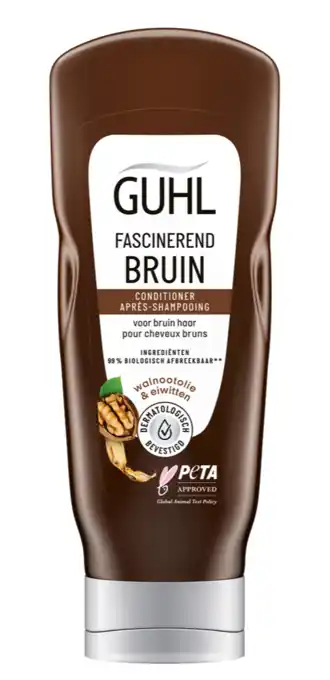 De Online Drogist Guhl fascinerend bruin colorshine conditioner 200ml aanbieding