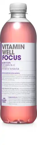 De Online Drogist Vitamin well focus 500ml aanbieding