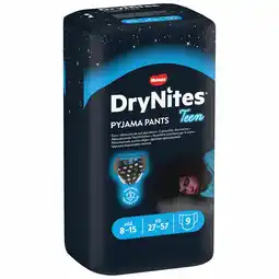 De Online Drogist Huggies drynites boys tiener maat l (27-57kg) 9st aanbieding