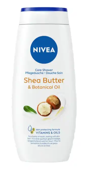 De Online Drogist Nivea shea butter & botanical oil soft care shower 250ml aanbieding