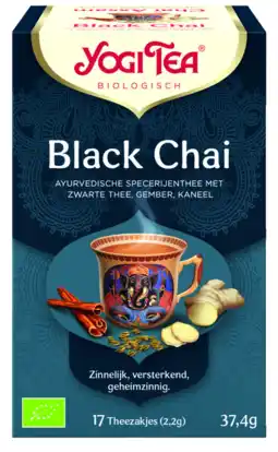 De Online Drogist Yogi tea black chai 17st aanbieding