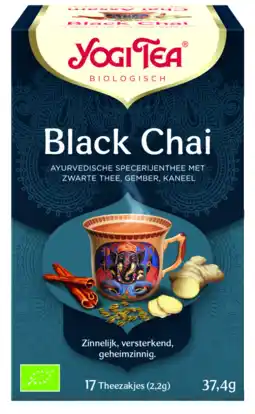De Online Drogist Yogi tea black chai 17st aanbieding