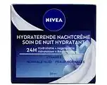 De Online Drogist Nivea essentials hydraterende nachtcrème normale tot gemengde huid 50ml aanbieding