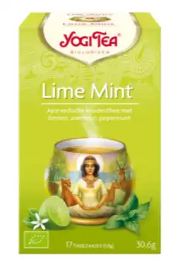 De Online Drogist Yogi tea lime mint 17st aanbieding
