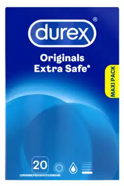 De Online Drogist Durex condoom extra safe 20st aanbieding