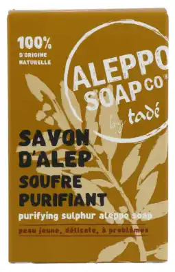 De Online Drogist Aleppo soap co. zeep met zwavelbloem 150gr aanbieding