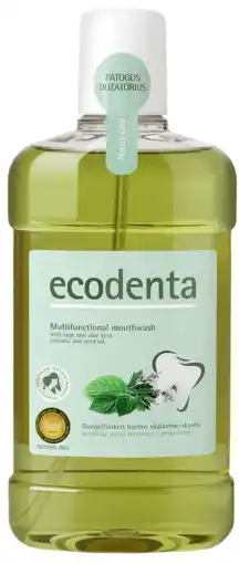 De Online Drogist Ecodenta mondwater multifunctional 500ml aanbieding