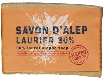 De Online Drogist Aleppo soap co savon d'alep zeep met 30% laurier 200gr aanbieding