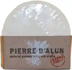 De Online Drogist Aleppo soap pierre d'alun aluinsteen deodorant 100gr aanbieding