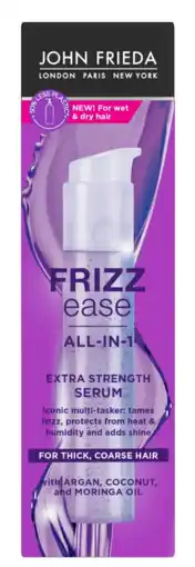 De Online Drogist John frieda frizz ease all-in-1 extra strength serum 50ml aanbieding