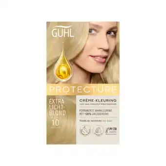 De Online Drogist Guhl protecture crème-kleuring 10 extra lichtblond 150ml aanbieding