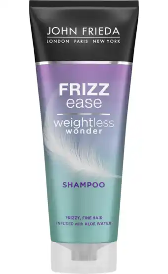 De Online Drogist John frieda frizz ease weightless wonder shampoo 250ml aanbieding