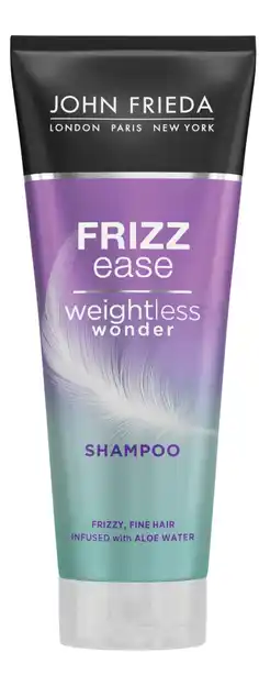 De Online Drogist John frieda frizz ease weightless wonder shampoo 250ml aanbieding