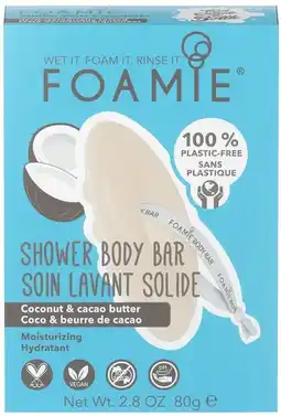 De Online Drogist Foamie bodybar 2in1 coconut & cacao 80gr aanbieding