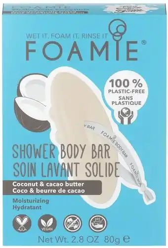 De Online Drogist Foamie bodybar 2in1 coconut & cacao 80gr aanbieding