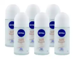 De Online Drogist Nivea satin sensation anti-transpirant roll-on voordeelverpakking 6x50ml aanbieding