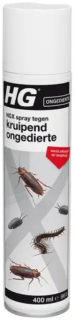 De Online Drogist Hg x spray tegen kruipend ongedierte 400ml aanbieding