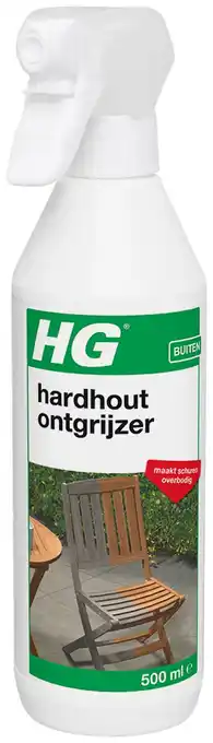 De Online Drogist Hg hardhout ontgrijzer 500ml aanbieding