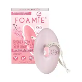De Online Drogist Foamie shower body bar cherry kiss 80gr aanbieding