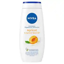 De Online Drogist Nivea apricot & apricot seed oil care shower 250ml aanbieding