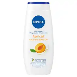 De Online Drogist Nivea apricot & apricot seed oil care shower 250ml aanbieding