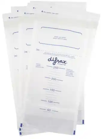 De Online Drogist Difrax moedermelk bewaarzakjes 1st aanbieding