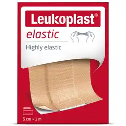 De Online Drogist Leukoplast elastic 1m x 6cm 1st aanbieding