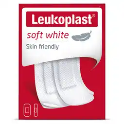 De Online Drogist Leukoplast soft white assortiment wondpleister 20st aanbieding
