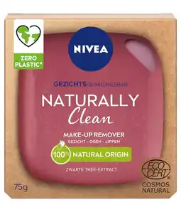 De Online Drogist Nivea naturally clean make-up remover reinigingsbar 75gr aanbieding