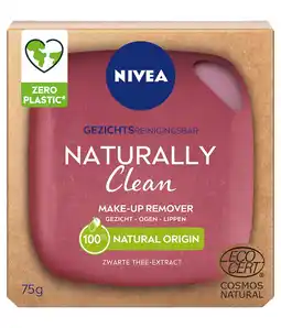De Online Drogist Nivea naturally clean make-up remover reinigingsbar 75gr aanbieding