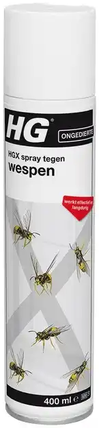 De Online Drogist Hg x spray tegen wespen 400ml aanbieding