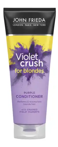 De Online Drogist John frieda violet crush for blondes conditioner 250ml aanbieding