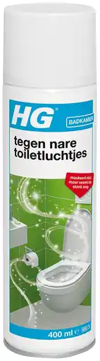 De Online Drogist Hg tegen nare toiletluchtjes 400ml aanbieding
