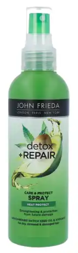 De Online Drogist John frieda detox & repair care & protect haarspray 200ml aanbieding