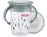 De Online Drogist Nuby wonderbeker grijs 6m+ 240ml aanbieding