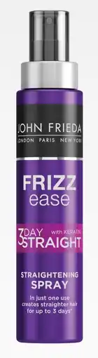 De Online Drogist John frieda frizz ease 3 day straight straightening spray 100ml aanbieding