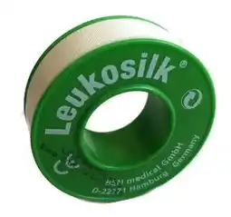 De Online Drogist Leukoplast leukosilk 9.2m x 1.25cm 1st aanbieding