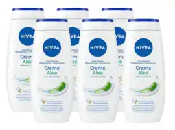 De Online Drogist Nivea douchecrème aloë voordeelverpakking 6x250ml aanbieding